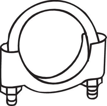 Pièce de serrage (échappement)