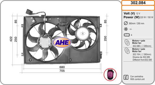 Ventilateur moteur