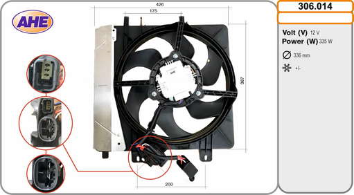 VENT.   CITROEN C 2 1.1-1.4-1.6   M
