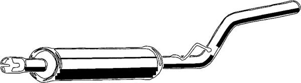Silencieux intermédiaire