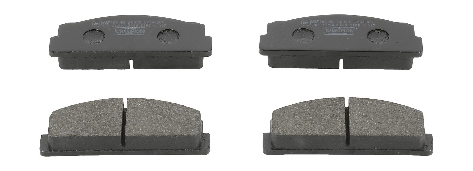 Plaquettes de frein