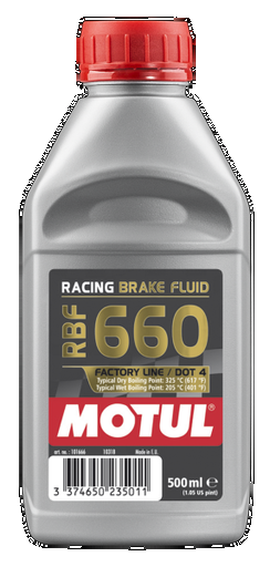 Liquide de frein DOT 4 - 0,5L