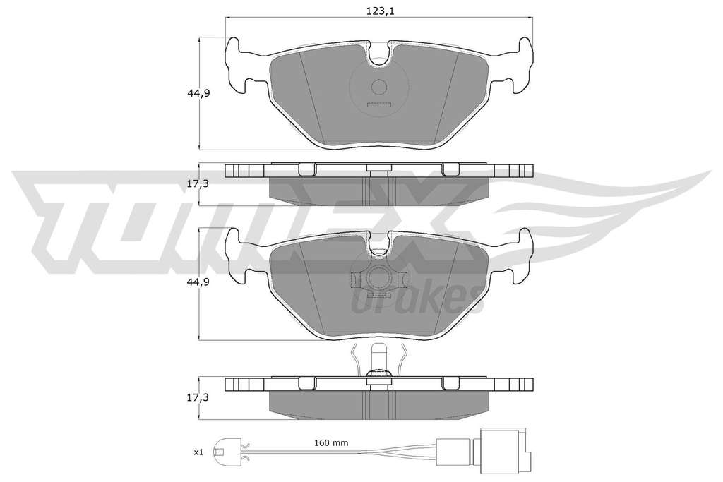 Plaquettes de frein