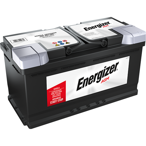 Batterie  ENERGIZER PREMIUM AGM EA95L5  12 V 95 AH + 850 AMPS EN + DROITE