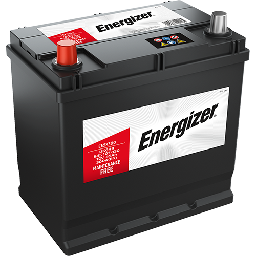 Batterie  ENERGIZER  EE2X300  12 V 45 AH + 300 AMPS EN + GAUCHE