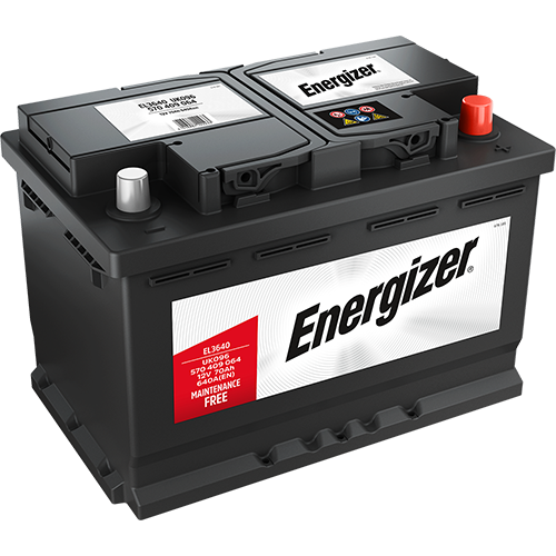 Batterie  ENERGIZER  EL3640  12 V 70 AH + 640 AMPS EN + DROITE