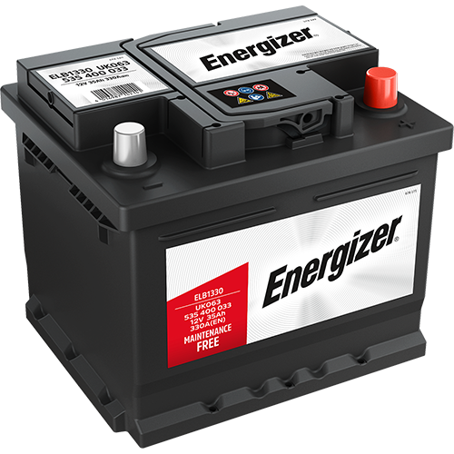 Batterie  ENERGIZER  ELB1330  12 V 35 AH + 330 AMPS EN + DROITE