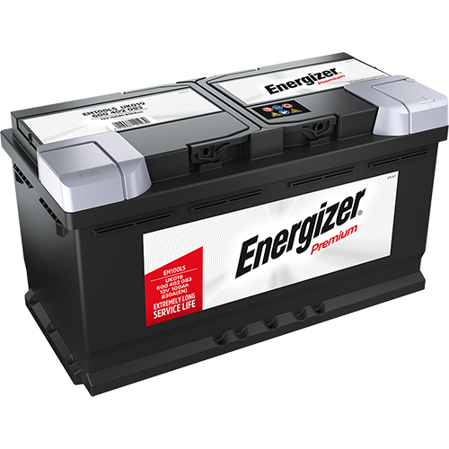 Batterie  ENERGIZER PREMIUM EM100L5  12 V 100 AH + 830 AMPS EN + DROITE