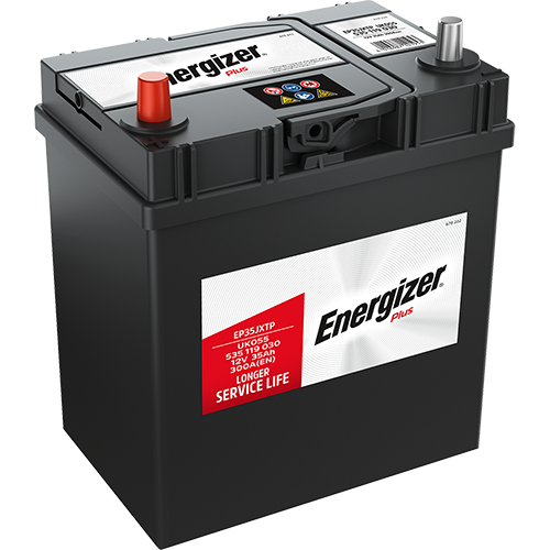 Batterie  ENERGIZER  PLUS EP35JXTP  12 V 35 AH + 300 AMPS EN + GAUCHE