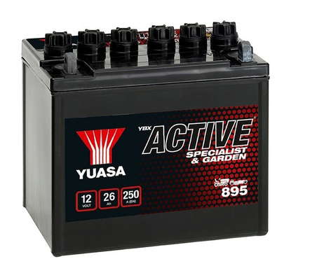 Batterie Yuasa 895 12 V 26 AH 250 AMPS L 187 l 127 H 181