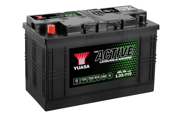 Batterie Yuasa L35-115 ACTIVE - Leisure 12 V 115 AH 915 AMPS L 352 l 175 H 227