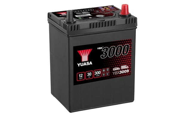 Batterie Yuasa YBX3009 conventionnelles standard 12 V 30 AH 300 AMPS L 167 l 129 H 224