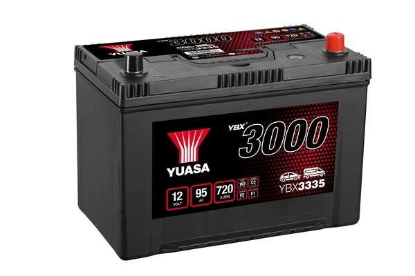 Batterie Yuasa YBX3335 conventionnelles standard 12 V 95 AH 720 AMPS L 304 l 174 H 225