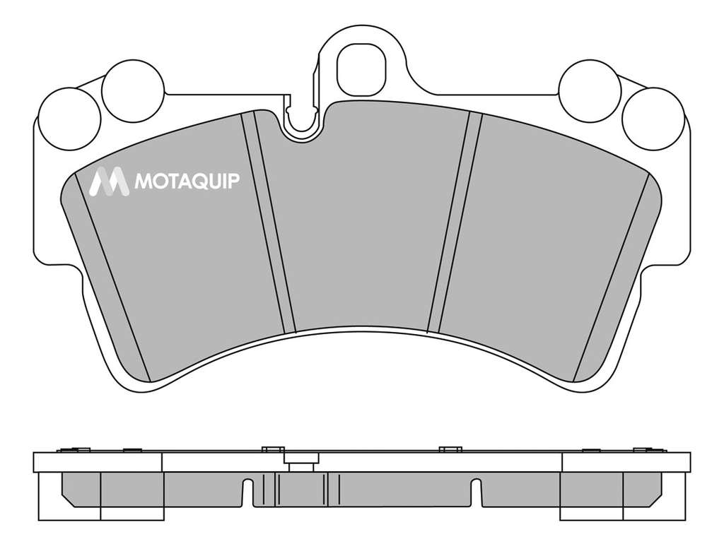 Jeu de plaquettes de frein avant