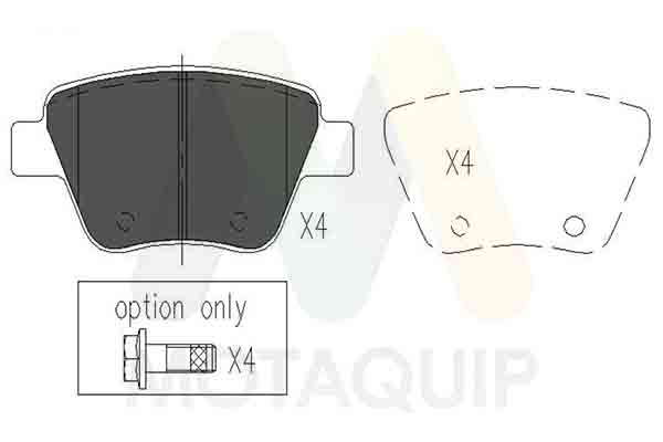 Plaquettes de frein