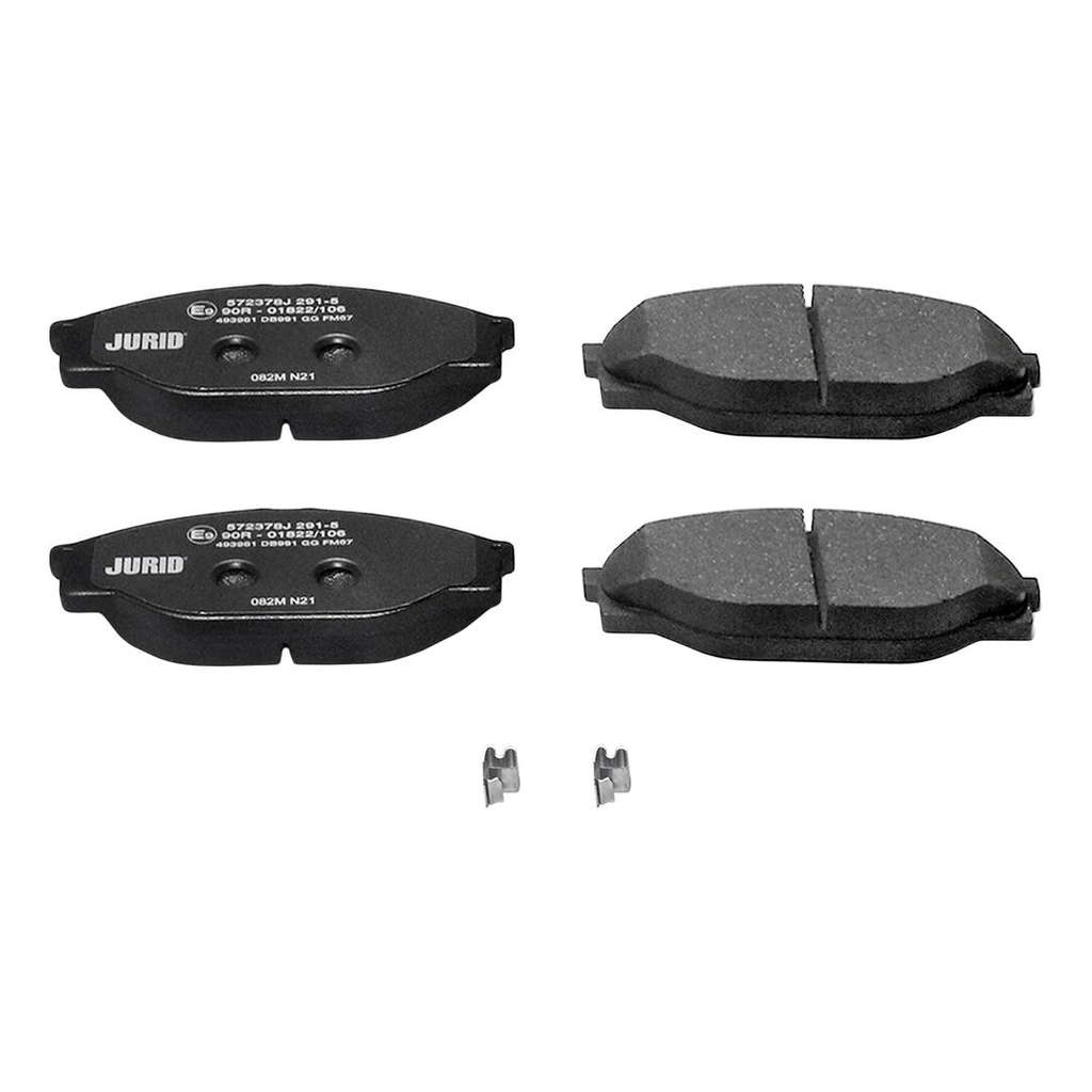 Jeu de plaquettes de frein avant