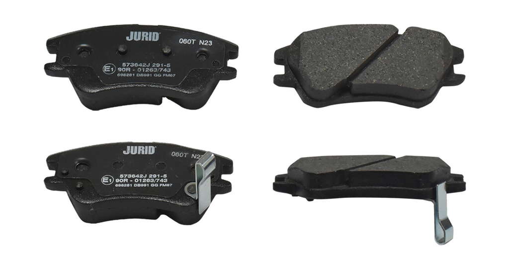 Jeu de plaquettes de frein avant