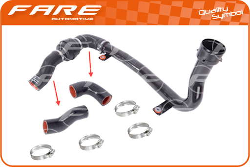 Durite de turbocompresseur