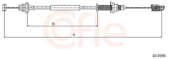 Câble d'accélérateur