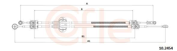 Tirette à câble, boîte de vitesse manuelle