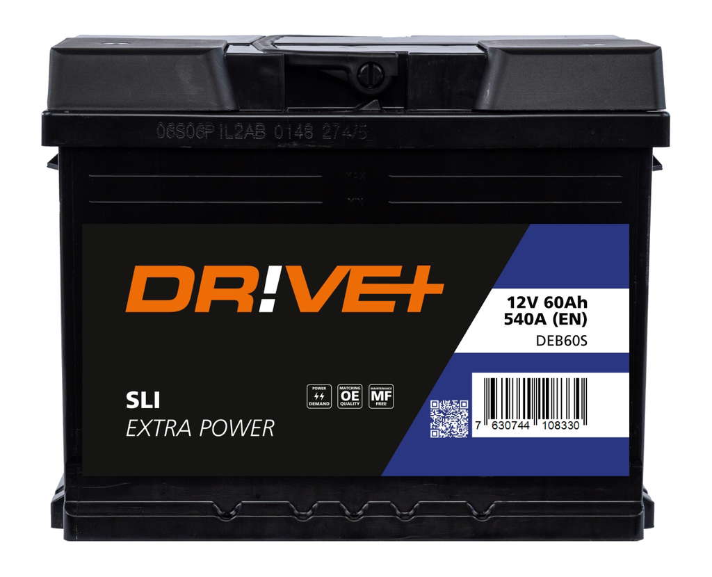 BAT VL EN 12V 60Ah 540A +D 242X175X190