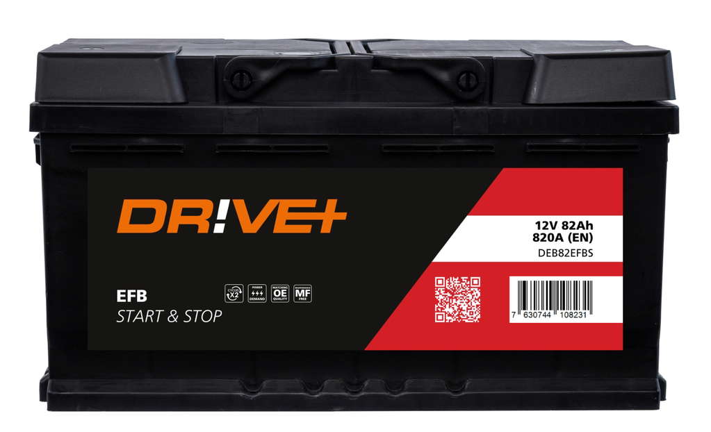 Batterie 12V 82AH 820A +D