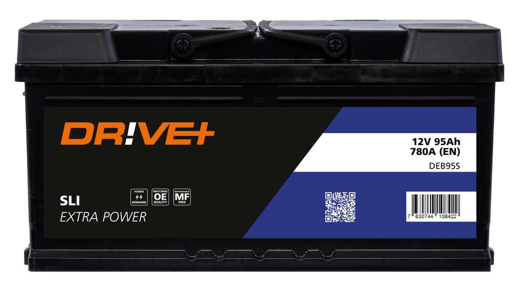 Batterie 12V 95AH 780A +D