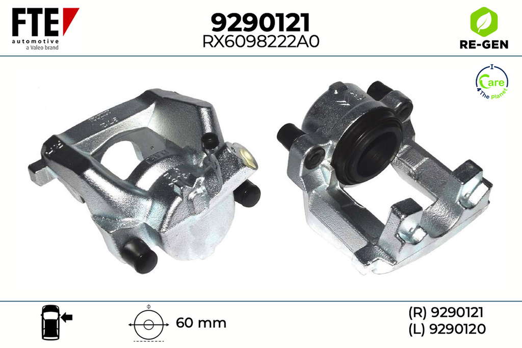 Étrier de frein (Remanufacturé)