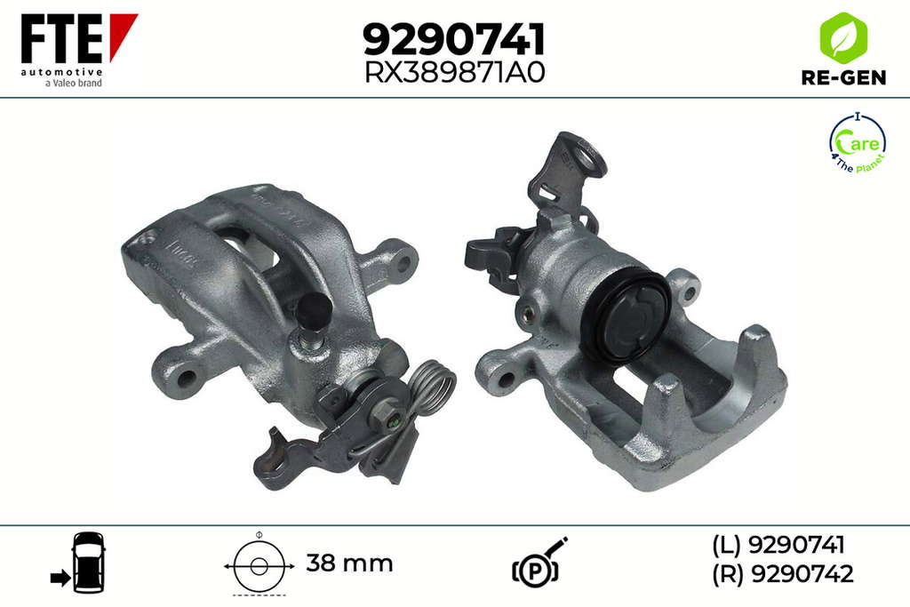Étrier de frein (Remanufacturé)