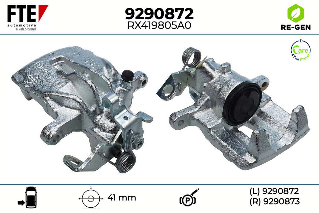 Étrier de frein (Remanufacturé)
