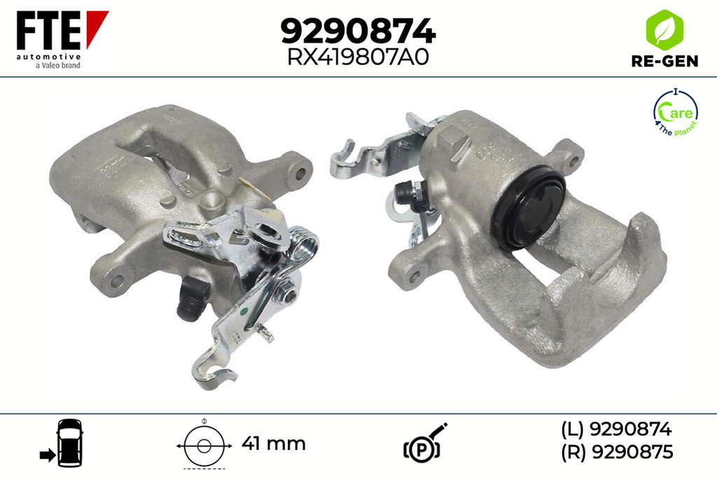 Étrier de frein (Remanufacturé)