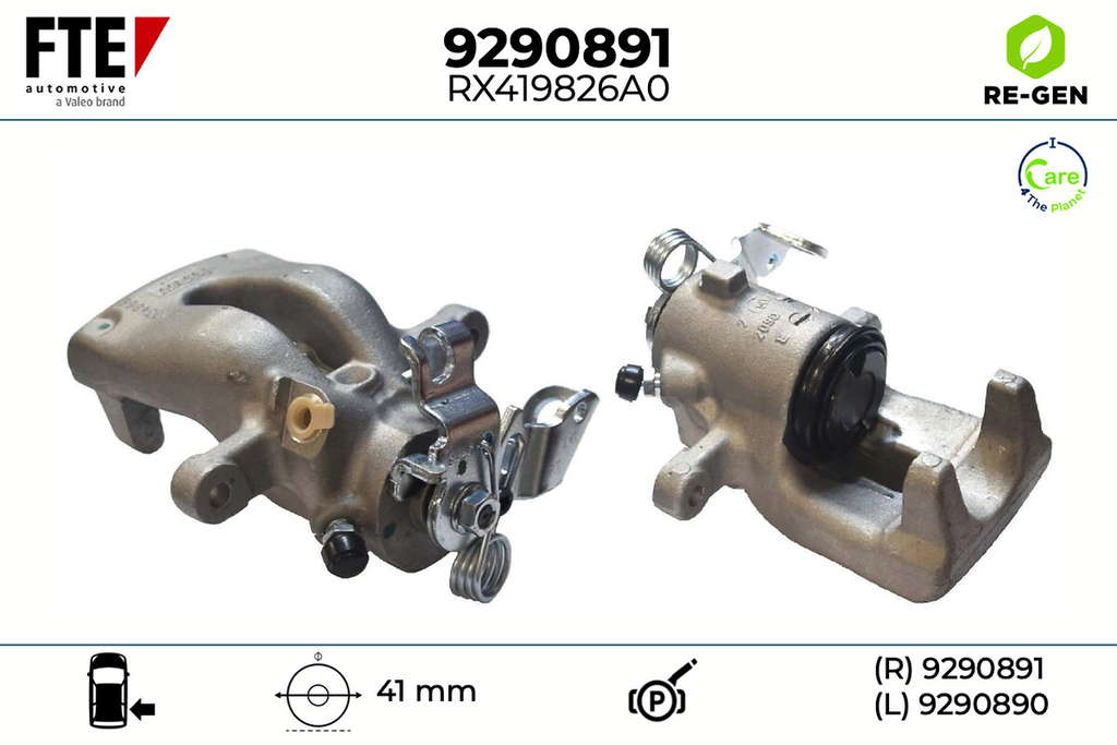 Étrier de frein (Remanufacturé)