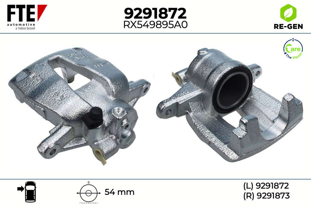 Étrier de frein (Remanufacturé)