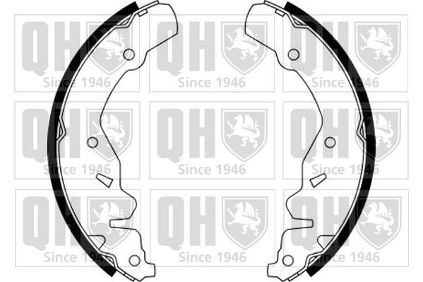 Jeu de mâchoires de frein