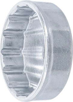 Clé à filtres cloches - 14 pans - Ø 74 mm - pour Audi, BMW, Mercedes-Benz, Opel, VW - BGS