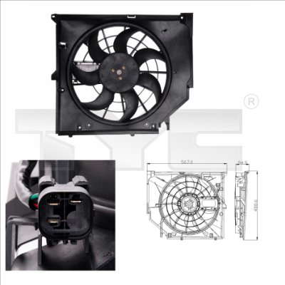 Ventilateur de radiateur