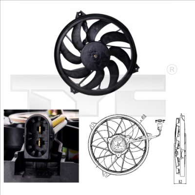Ventilateur de radiateur