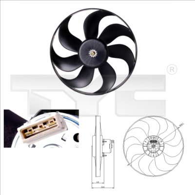 Ventilateur de radiateur