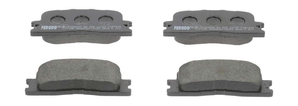 Plaquettes de frein