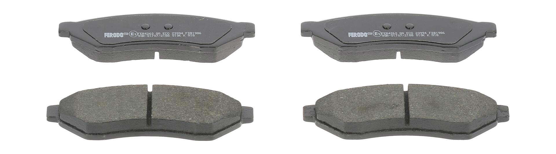 Plaquettes de frein