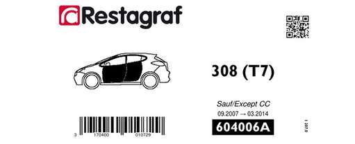 Kit de clips de fixation pour carrosserie