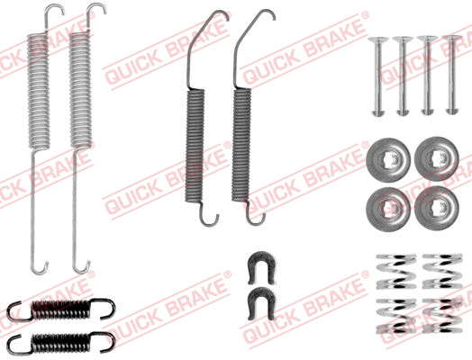 Kit d'accessoires, mâchoire de frein