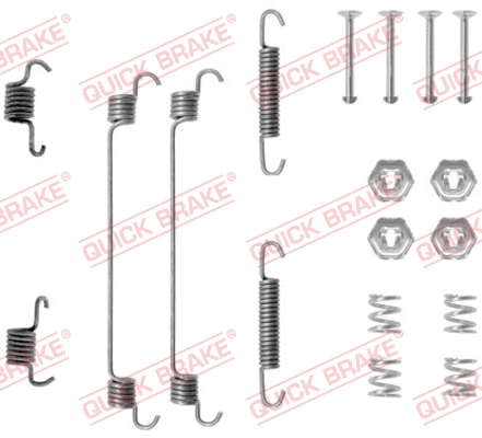 Kit d'accessoires, mâchoire de frein