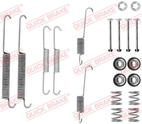 Kit d'accessoires, mâchoire de frein