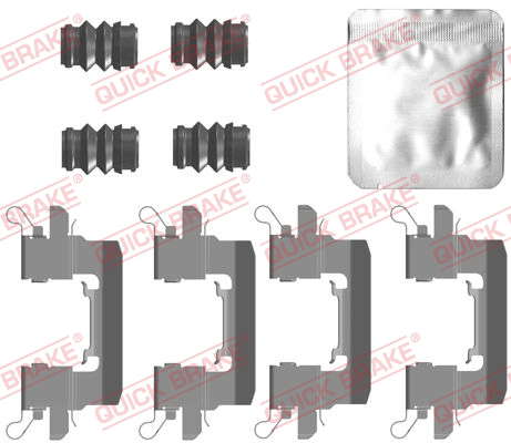 Kit d'accessoires (plaquette de frein)