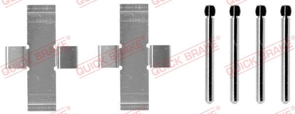 Kit d'accessoires, plaquette de frein à disque
