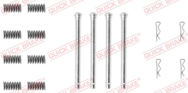 Kit d'accessoires, plaquette de frein à disque