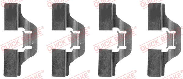 Kit d'accessoires, plaquette de frein à disque