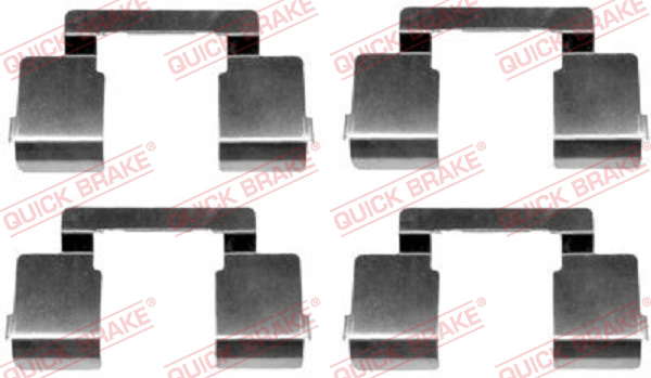 Kit d'accessoires (plaquette de frein)
