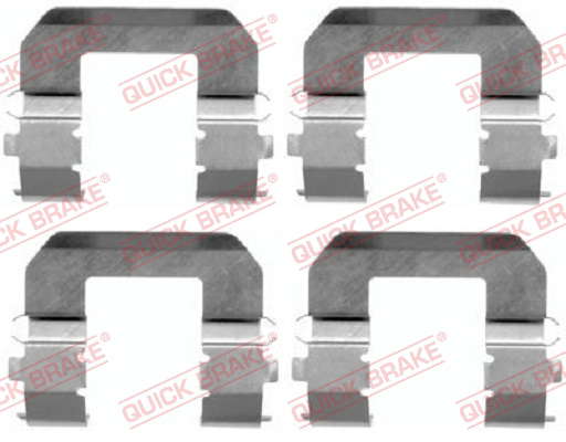 Kit d'accessoires (plaquette de frein)